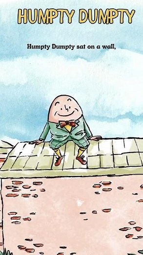 Humpty Dumpty Poem | Cartoon Animation for Kids