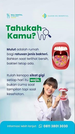 Tips Kebersihan Gigi & Mulut