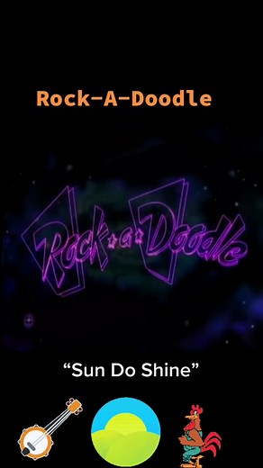 Hidden Treasure Animated Movie: Rock-A-Doodle 1991 #AnimatedMovie #Treasure #1991 #GlenCampbell #PhilHarris #DonBluth