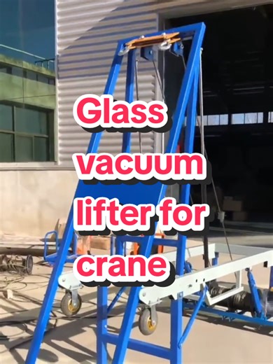 Efficient Glass Vacuum Lifter for Cranes