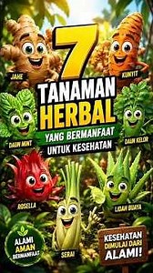 7 tanaman herbal yang bermanfaat bagi kesehatan