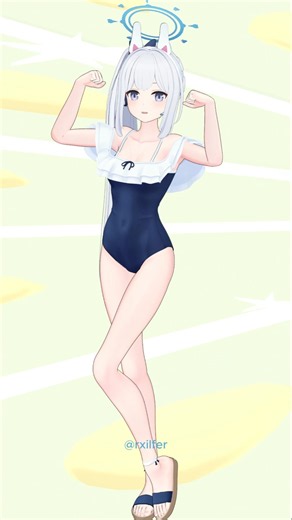 ミヤコ Miyako HOT LIMIT【Blue Archive MMD】