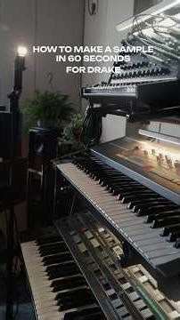 “How I Made a Drake Type Sample in 60 Seconds