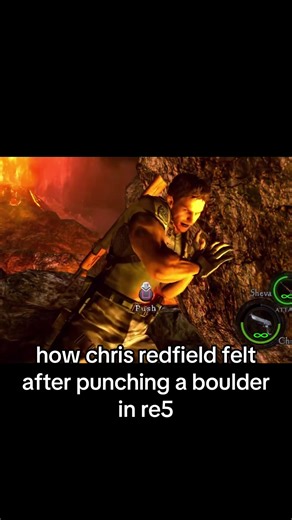 Chris Redfield's Epic Boulder Punch in Resident Evil 5