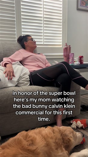 Mom's Hilarious Reaction to Bad Bunny Super Bowl Commercial