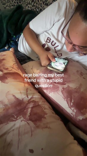 guess i rage baited two in one! #ragebait #bestfriend #prank #funny