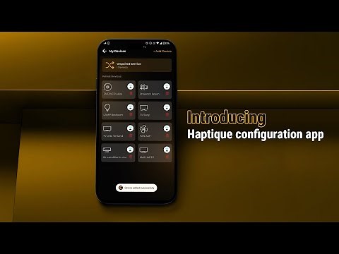 Haptique system and configuration