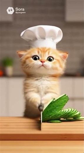 Infinite Cucumber Challenge! This Cat Is Losing Its Mind 😹