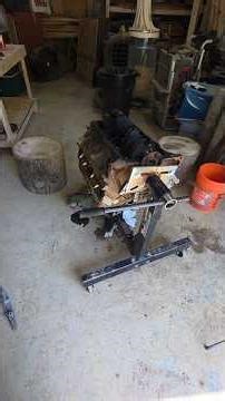 Building Out My Workshop and Tearing Into a V8 #DIY #Engine #shorts