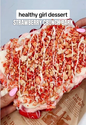 Healthy Girl Strawberry Crunch Dessert Recipe