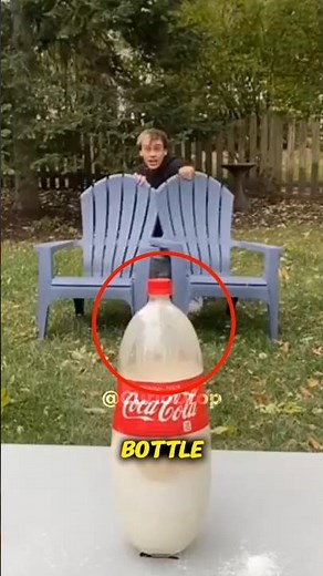 Don’t Try This! Coke + Baking Soda Explosion #shorts