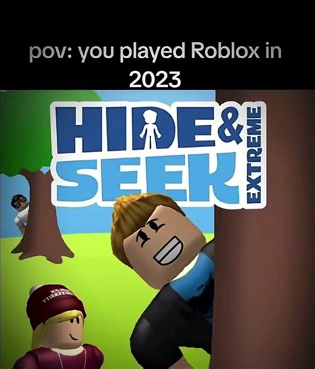 POV : U Played ROBLOX In 2023 #roblox