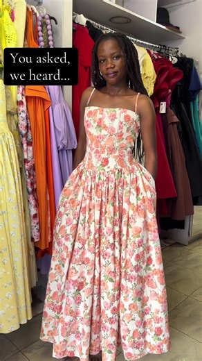 Floral Brunch Dress for Wedding Guests – Versatile Ladies Dress
