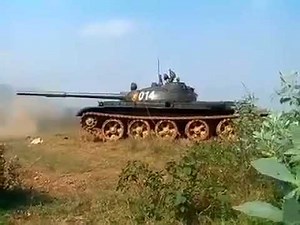 T-62 firing and ejecting case