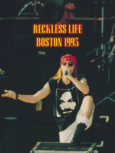 Guns N' Roses - Reckless Life Live Performance 1993