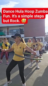 Dance Hula Hoop Zumba Fun. It's a simple steps but Rock.😅 #babeshulahooper #zumbahoopqueen #dance #zumbahoop #healthylifestyle #happy #inspire #outdoorzumba #contentmonitezation #StarsEverywhere #hulahoopeverywhere | Cristina Cemanes