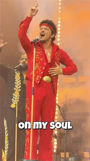 "On My Soul" ❤️ Bruno Mars LIVE with Lyrics | Pure Concert Magic ✨🔥