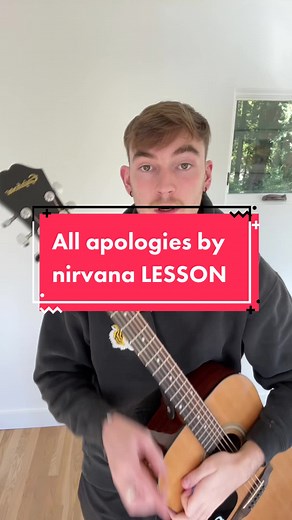 Easy Guitar Lesson: How to Play All Apologies by Nirvana