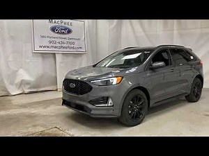 Gray 2021 Ford Edge ST LINE Review - MacPhee Ford