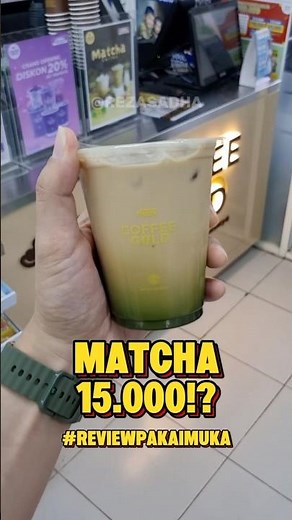 Matcha Indomaret Price This Much???! #rezasadha #matcha #reviewpakaimuka
