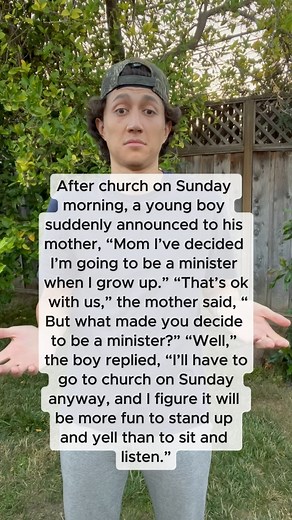 Future pastor in the making — for all the wrong reasons 💀 | Russell Brown