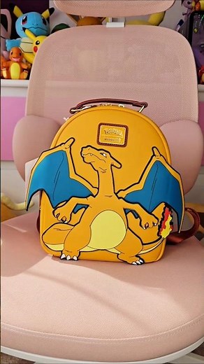 Gotta Catch 'em All! ❤️‍🔥 Loungefly Pokémon Charizard backpack 🎒❤️‍🔥