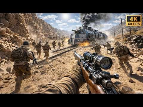 The Arabian Railway (Ottoman Empire) | Ultra Realistic Gameplay [4K 60FPS] Battlefield