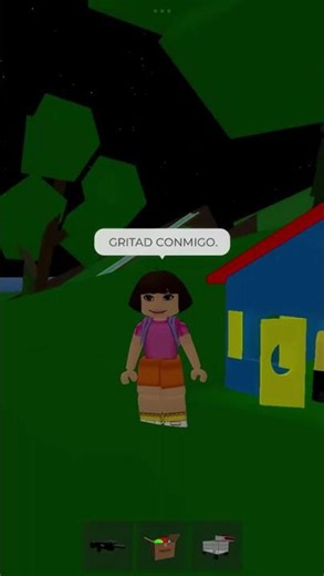 Dora ha tomado hojitas🤫 #roblox #humor #shorts