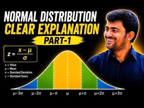 Normal distribution problems | Easy Explanation part-1