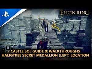ELDEN RING | Castle Sol Guide & Walkthroughs - Haligtree Secret Medallion (Left) Location