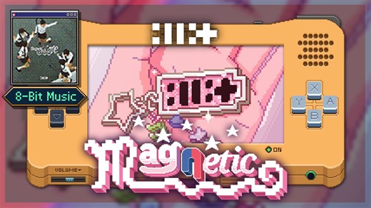 ILLIT 'Magnetic' / 8 bit cover