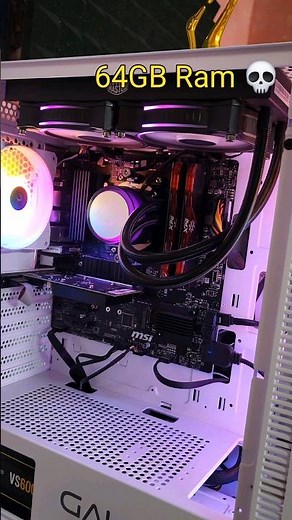 Building a powerful 64GB RAM PC for beginners 🔥