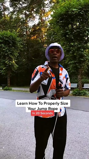 How to Properly Size Your Jump Rope in 20 Seconds