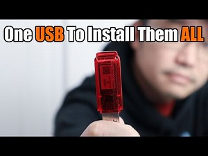 Multi-ISO Bootable USB drive - Ventoy quick look