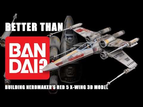 Building Luke Skywalker's X-Wing Fighter