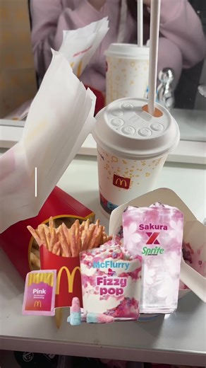 Tasting McDonald's Pink Products