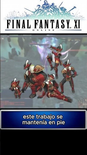 ¿Por qué el Mago Rojo es IMPARABLE en FFXI? 🔴✨
