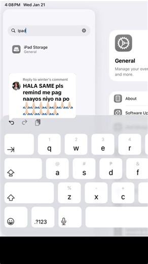 Replying to @winter The long wait is over! Okay na po si messenger. No more annoying stuff 😭😭 Here’s how to fix it: Go to Settings > iPad Storage > Messenger, tap Offload App (wait until the Reinstall App option appears) then reinstall it. PS: Thanks to everyone who shared this tip! 🙌 🍀🎊 #messengerbug #fyp