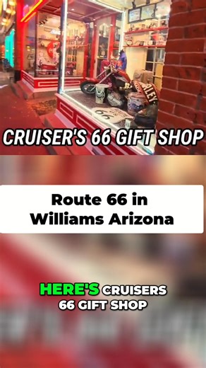 Welcome to Williams Arizona. Doing a Little Window Shopping | Route 66 Road Relics