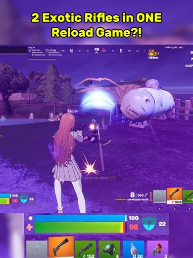 Two Exotic Rifles in One Fortnite Reload Game