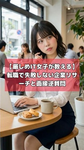 【厳しめIT女子が教える】転職で失敗しない企業リサーチと面接逆質問