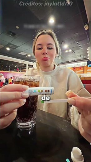 Tome cuidado quando for pedir refrigerante sem açúcar! 😬 (@jaylat1d via IG) #shorts