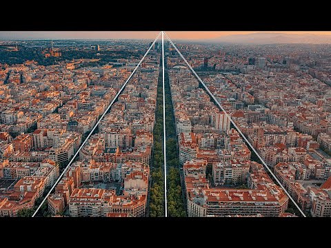 Así es Barcelona vista desde un DRONE en 4k60 ⇒ ESPECTACULAR