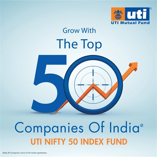 60K views · 74 reactions | Invest in India’s leading 50 companies with UTI Nifty 50 Index Fund and aim to create long term wealth. Know more: https://bit.ly/42VEaB9 #UTIMutualFund #UTINifty50IndexFund #Nifty #Nifty50 #IndexFund #Index #Fund #PassiveInvesting #Invest #Money #FinancialPlanning #MutualFundsSahiHai #Investment #UTIMF #MutualFund #MutualFunds #Finance | UTI Mutual Fund | Facebook