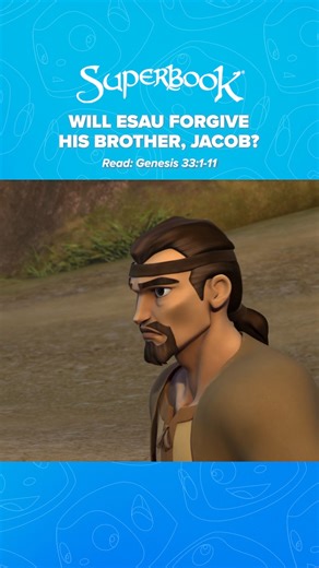 Superbook on Instagram: "After deceiving his brother Esau, Jacob was afraid that Esau would seek revenge. 😔 But to his surprise, Esau welcomed him with open arms and forgave him wholeheartedly. ❤️ Learn more about this story when you watch “Jacob and Esau." Catch it streaming LIVE on the Superbook YouTube Channel this October 31 at 10 AM EST! Tap the link in bio to subscribe and watch. 🎬 #BibleStoriesForKids #BibleAdventures #JacobAndEsau #JacobTricksEsau . . . . . 𝐒𝐔𝐏𝐄𝐑𝐁𝐎𝐎𝐊 𝐵𝑟𝑖𝑛�