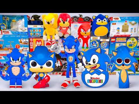 Sonic the Hedgehog Toy collection Unboxing and ASMR toy review no talking