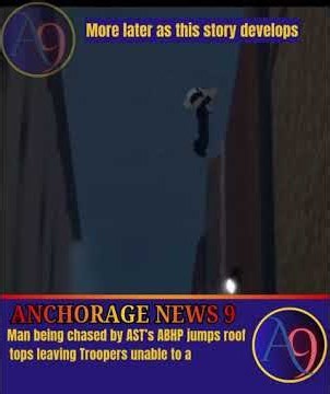 Man Jumps roof to escape AST