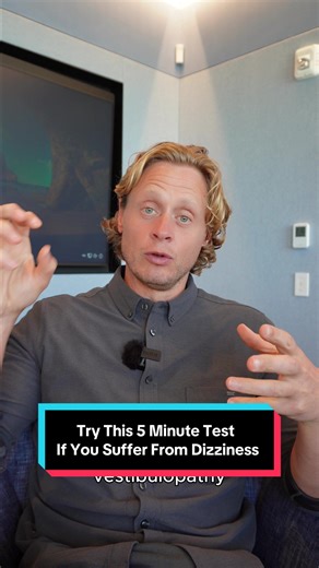 Sometimes dizziness isn’t coming from your inner ear… it’s coming from the way your eyes and brain communicate. Try this simple test: Cover one eye for about 5 minutes and see if your body starts to relax. If symptoms improve, it could mean your eyes aren’t working together properly — which may point toward a central vestibular issue, not just a vision problem. This small clue can change how we investigate dizziness, PPPD, and visual vertigo. Have you tried this before? Tell me what happened. 👇