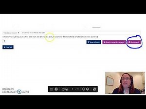 Sample Cochrane Library Search