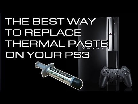 PS3 Slim Thermal Paste Replacement Guide (Best Thermal Paste for PS3)
